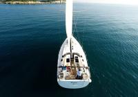 sailing yacht Hanse 505 steering wheel island sea Croatia